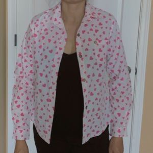 White Hearts Valentines Shirt